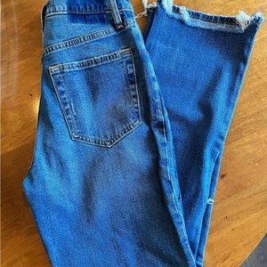 26R/2R Abercrombie and Fitch Ankle Straight/Ultra High Rise